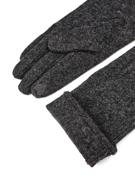 JMF100-3 FABRETTI Перчатки жен. 90% шерсть, 10% эластан