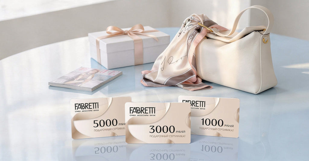 Подарите свободу выбора с подарочной картой FABRETTI!