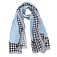 VFLI0004-9 Шарф жен. 100% полиэстер 90x180 FABRETTI