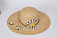 J6-1 beige FABRETTI Шляпа жен. натуральная соломка
