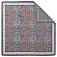 VFV30-10 Платок жен. 100% полиэстер 90x90 FABRETTI