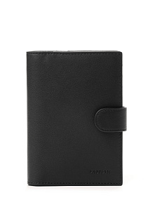 Q250276N-2 FABRETTI Обложка для документов муж. 100% натуральная кожа КРС 