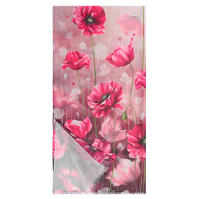 VF41-5 Шарф жен. 55% бамбук, 45% полиэстер 90x180 FABRETTI