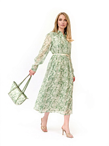 NLDS205-150P FABRETTI Платье женское 85% тенсел, 15% полиамид