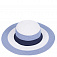 G59-14/4 l.blue/white FABRETTI Шляпа жен. целлюлоза