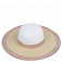 K11-4/3 white/beige FABRETTI Шляпа жен. целлюлоза