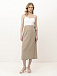 NCF49-191 FABRETTI Юбка женская 70% лён 30% вискоза