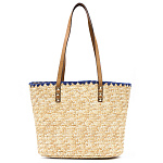 WRF6-1 FABRETTI Сумка жен.  натуральная соломка