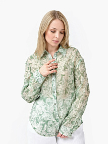 NLST64-150P FABRETTI Блуза женская 85% тенсел, 15% полиамид