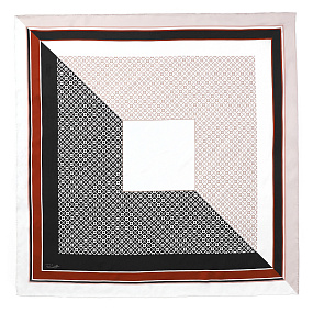 VFV2-12 Платок жен. 100% шелк 90x90 FABRETTI