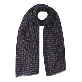 VGW5-12 Шарф муж. 100% полиэстер 70x180 FABRETTI