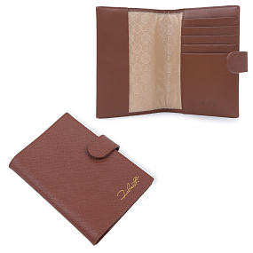 QPC14S-12 FABRETTI Обложка для документов жен. нат. кожа