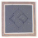 VFV27-8 Платок жен. 100% полиэстер 70x70 FABRETTI