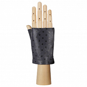 F22-9 grey FABRETTI Митенки жен. нат. кожа
