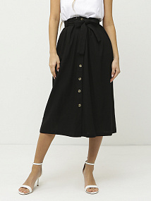 NCF52-2 FABRETTI Юбка женская 70% лён 30% вискоза