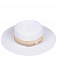 G66-4/1 white/beige FABRETTI Шляпа жен. целлюлоза