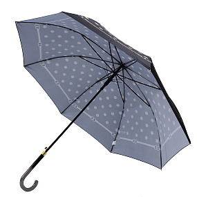UFJ0035-2 Зонт-трость жен. Fabretti, сатин