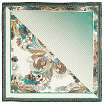 VFS0009-11 Платок жен. 100% шелк 90x90 FABRETTI