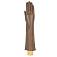 12.5-22s dark beige FABRETTI Перчатки жен. нат. кожа