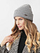 DW87-3 Шапка жен. 40% шерсть енота,15% шерсть,25% вискоза, 20% нейлон разм.57 FABRETTI