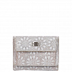 FA011-silver snow FABRETTI Кошелек жен. нат. кожа