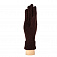 H1516-3-D.Brown Перчатки жен. 50%шерсть50%ангора б/р