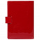 54019-red L FABRETTI Обложка для документов жен. нат. кожа