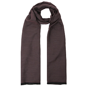 VGU14-4 Шарф муж. 50% вискоза, 30% хлопок, 20% полиэстер 45x190 FABRETTI