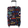 W1038-L FABRETTI Чехол для чемодана 92%полиэстер 8%спандекс