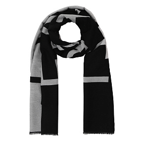 VFDU1-2 Шарф жен. 10% шерсть, 15% вискоза, 10% нейлон, 65% полиэстер 35x200 FABRETTI