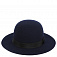 HW176-dark blue Шляпа жен. 100%шерсть б/р FABRETTI