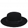 HW174-black Шляпа жен. 100%шерсть б/р FABRETTI