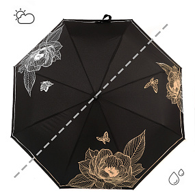 UFW4-7 Зонт жен. Fabretti, автомат, 3 сложения, эпонж