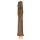 12.5-22s dark beige FABRETTI Перчатки жен. нат. кожа