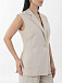 NYCD96-191 FABRETTI Жилет женский 30% лен, 70% тенсел