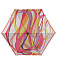 UFZ0003-5 Зонт женский, механический, 5 сложений, эпонж
