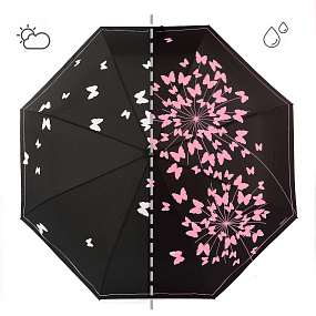 UFW6-5 Зонт жен. Fabretti, автомат, 3 сложения, эпонж