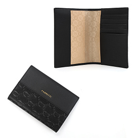 Q250019-2 FABRETTI Обложка для документов  жен. нат. кожа