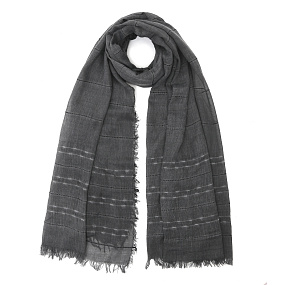 VGJ1-3 Шарф муж. 100% полиэстер 95x190 FABRETTI