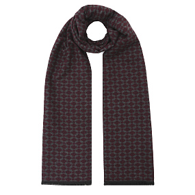 VGU5-4 Шарф муж. 85% вискоза, 15% полиэстер 35x190 FABRETTI