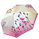 UFLS0051-5 Зонт жен. Fabretti, облегченный автомат, 3 сложения, сатин