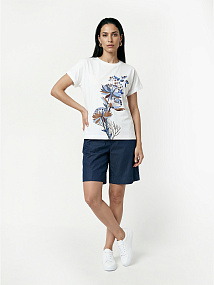 NLT013-46P FABRETTI Топ женский 98% хлопок, 2% эластан