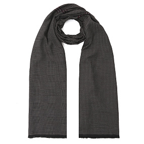 VGU13-12 Шарф муж. 50% вискоза, 30% хлопок, 20% полиэстер 45x190 FABRETTI