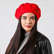 WB0061-4 Берет жен. 100%шерсть разм.57 FABRETTI