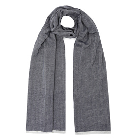 VGD4-8 Шарф муж. 40% вискоза, 60% хлопок 45x186 FABRETTI