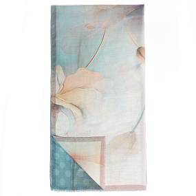 VF44-11 Шарф жен. 60% вискоза, 40% полиэстер 90x180 FABRETTI